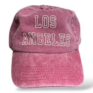 Girls' Los Angeles Baseball Hat - Red
